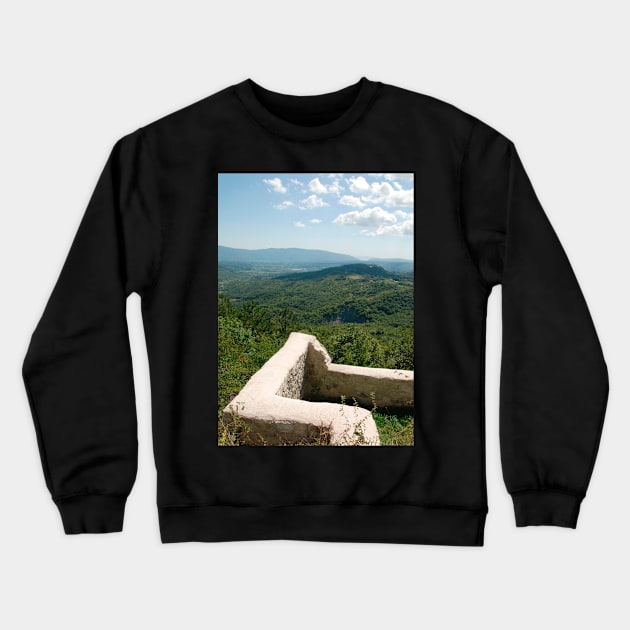 Landscape Around Gracisce Crewneck Sweatshirt by jojobob